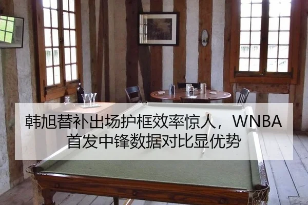 韩旭替补出场护框效率惊人，WNBA首发中锋数据对比显优势